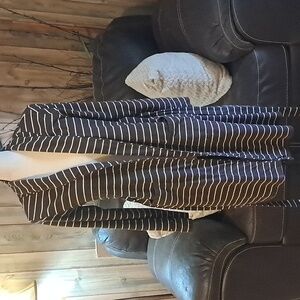 Pact Womens Robe Size XS Sustainable Organic Cotton Minimalist Brown Lounge